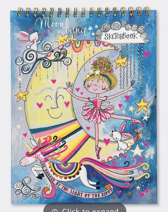 Moondance Large Sketch Book